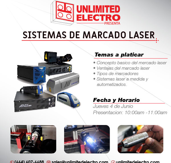 Webinar: Sistemas de Marcado Laser | 4 Junio 2020